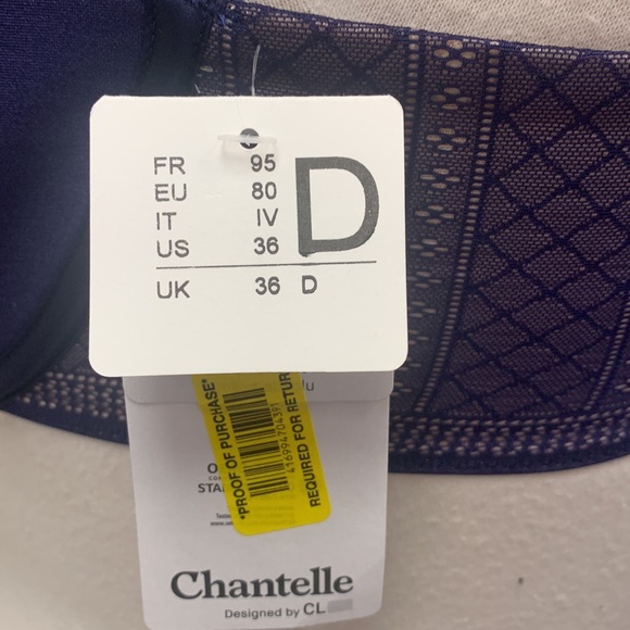 NWT Ideal Plunge T-Shirt Chantelle Bra 🌺 - Picture 4 of 8